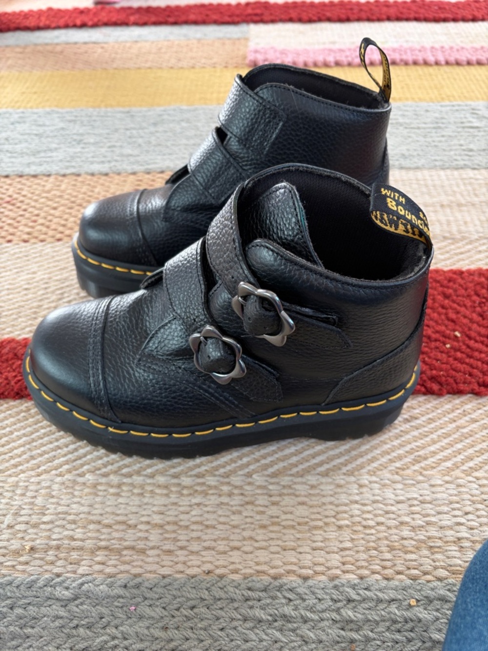 Devon Flower Dr. Martens